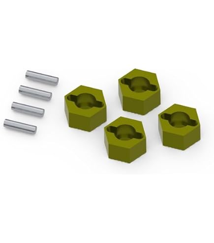 Amazon.com: HPI Racing HPI161153 7 mm Hex Hub Set Brass for