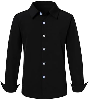 calvin klein long sleeve dress shirt Amazon.com: Calvin Klein Boys' Long Sleeve Slim Fit Dress Shirt, Button-down Style With Buttoned Cuffs & Shirttail Hem, Black, 4: Clothing, Shoes & Jewelry