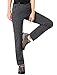 MIER Women's Quick Dry Convertible Cargo Pants Lightweight Stretchy Hiking Pants, 5 Zipper Pockets, Water-Resistant