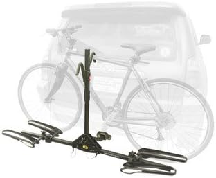 Stoneman Sports VR-796 Sparehand Latitude Hitch Mount 2-Bike Vehicle Rack for All Frame Types, Black Finish