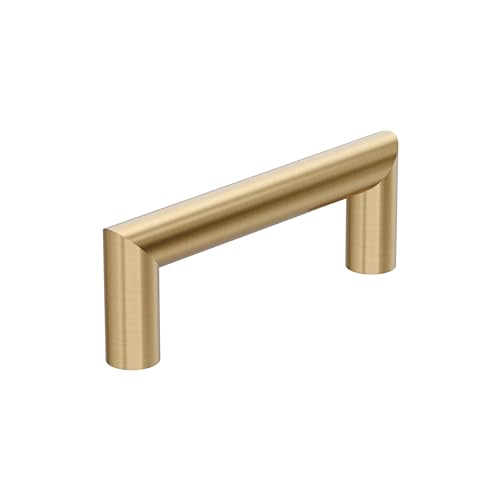 Amerock Revolve 3 inch (76mm) Center-to-Center Champagne Bronze Cabinet Pull -…