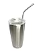 CJHFAMILY 6 Extra Long Stainless Steel Drinking Straws ( 9.75