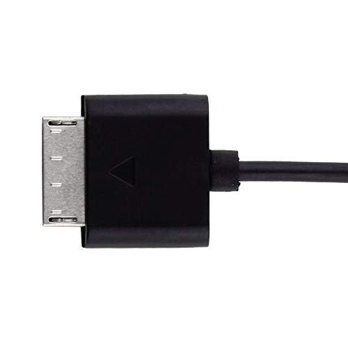 image for 1m Data and Power Cable for PSP Go, Cotchear 3ft Black 2 in 1 USB 2.0 