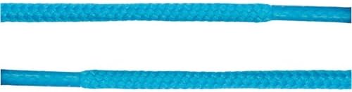 BCB WearRound Boot Shoelaces 3/16" Thick Heavy Duty Strings for Work, Hiking Shoes, Combat - 27" to 72" Length Shoe Laces