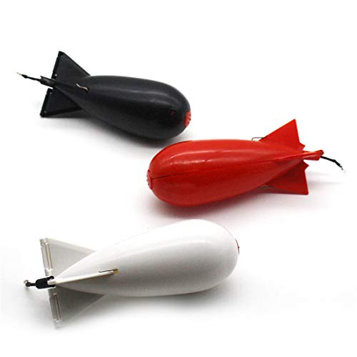 Sdbxa Pêche à La Carpe Spod Bombe Appât Fusée Flotteurs Mangeoire De Pêche Nouveaux Outils De Pêche Pour Pêcheur Passionné De Pêche (3 Pièces)