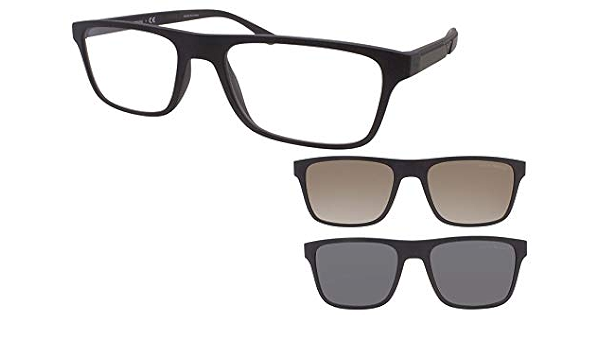 Emporio Armani EA 4115 Matte Black/Clear Black/Grey Clip-On 54/18/145 men  Sunglasses : Amazon.com.au: Clothing, Shoes \u0026 Accessories