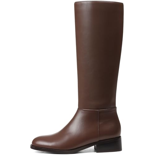 Mattiventon Black Knee High Boots for Women Fashion Long Tall Boots 2026 at Amazon