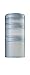 BlenderBottle ProStak Twist n' Lock Storage Jars Expansion with Pill Tray, Pebble Grey/Pebble Grey (Pack of 3)