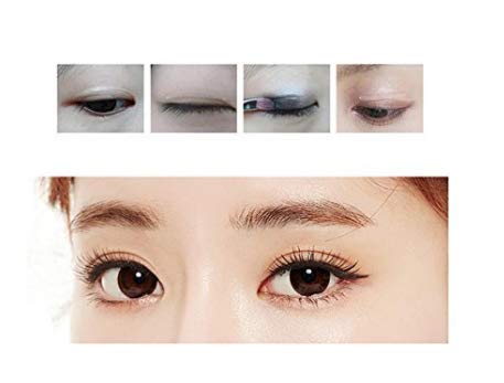 3 Rolls 900 Pairs Skin Color Lace Mesh Invisible Eyelid Stickers with Three Shapes Self-adhesive Natural Non-trace Eyelid Tapes Waterproof Sweat-proof Eyelid Paste Beauty Big Eye Decoration - Thumbnail 6