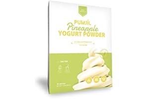 Pumjil Ice Cream Mix, Probiotic Soft Serve Ice Cream Mix, Ideal for Frozen Yogurt and Smoothies, 55 Servings Per Box Soft Serve Mix, 162 Ounce eatable portion (Pineapple)