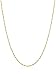 Amazon Collection 14k Yellow Gold Twist Curb Chain Necklace