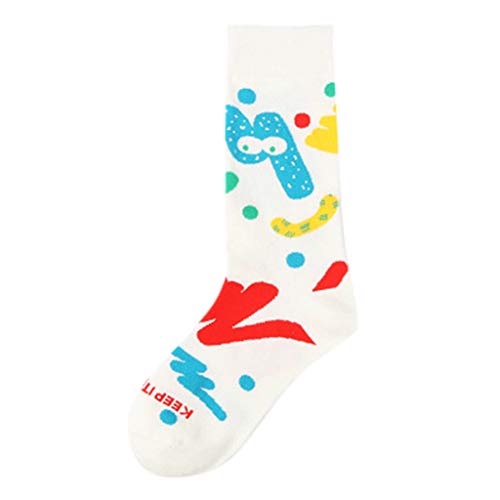 Women Warm Cartoon Pattern Colorful Casual Socks