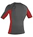 O'Neill Wetsuits UV Sun Protection Mens Skins Short Sleeve Crew Sun Shirt Rash Guard