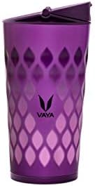 VAYA DRYNK Stainless Steel Water Bottle for Kids, 350ml Vacuum Insulated Flask Sipper Water Bottle with Magnetic Latch Lid, Hot and Cold Kids Water Bottle for Girls, Leakproof Bottle,Urban Python