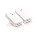 Zyxel AV2000 Powerline Ethernet Adapter Starter Kit | Pass-Thru Power | Plug & Play | MIMO | HomePlug AV2 | 2 x Gigabit Ethernet | Ideal for Smart TVs, On-Line Games, 4K Streaming | PLA5456KIT