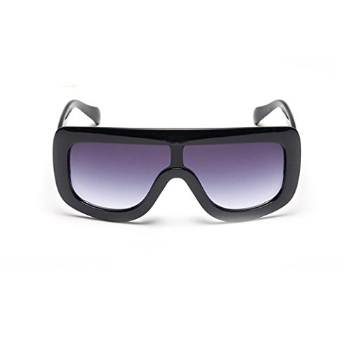 Ikevan 2017 Fashion Retro Women Men Fashion Big frame Squar Sunglasses Sunglasses Brand Classic Sunglass (05) - Thumbnail 2