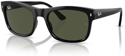 Amazon.com: Ray-Ban RB4428F 601S48 56MM Black/Black Polarized