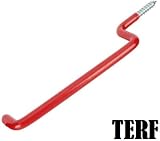 TERF Tool Hooks Screw-in Heavy Duty Vinyl Coated Storage Shed Garage Wall Mount view 2