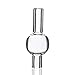 Glass Colored Bubble Tube Cover for Thermal Bowl (Clear)
