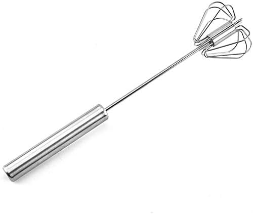 ShopVip Nouveaute! Fouet Cuisine Semi Automatique en Acier Inoxydable Batteur d’œufs, de crème, café, pâtisserie, mixeur à Main pour Lait Froid et mélanges, sauces - Cuisine A Vivre ShopVip Nouveaute! Fouet Cuisine Semi Automatique en Acier Inoxydable Batteur d’œufs, de crème, café, pâtisserie, mixeur à Main pour Lait Froid et mélanges, sauces
