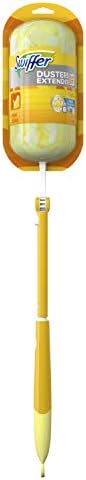 Swiffer Dusters Extendable Handle Starter Kit For Multi Surface Cleaning (1 Handle, 4 Dusters)