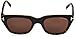 Tom Ford Rectangular Sunglasses TF237 Snowdon 05J Black/Havana/Honey 52mm FT0237