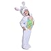 JFEELE Bunny Costume for Baby Boys and Girls - Perfect Rabbit Cosplay & Theme Party Dress Up Outfit Gift (0 to 6 Months)