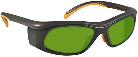 Laser Safety Glasses - Alexandrite/diode/yag Filter - Black/yellow Plastic Frame - 50/33-19-142