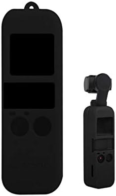 Loneflash Silicone Cover Case with Handheld Lanyard for OSMO Pocket Protective Accessories