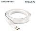 FRANKEVER 23Gauge Hidden Super Flat Audio Cable Suitable for Audio Wire LED Lighting Connection and Other Low Voltage Appliance Connection (Wire(25 ft) D)
