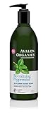 Avalon Organics Glycerin Hand Soap, Revitalizing Peppermint, 12 Fluid Ounce