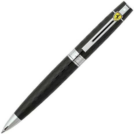 Sheaffer Ferrari 300 Checkered Flag Black Ballpoint Pen by Sheaffer Ferrari