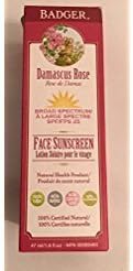 Badger Damascus Rose FaceSunscreen SPF 25