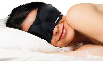 Hypoallergenic Sleep Eye Mask Earplugs &amp; Carry Pouch. Perfectly Contoured, Blocks Out Light, PLUSH material keeps it Cool &amp; Comfortable. Perfect for at home and travel. 90 Day Peace of Mind Guarantee