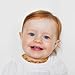 Baltic Amber 12.5 Inch Teething Necklace for Babies (Black Cherry) Raw Unpolished - Baby, Infant, and Toddler. Drooling & Teething Pain (1 Pack)