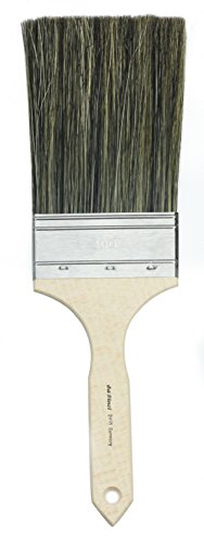 da Vinci Varnish & Priming Series 2491 Flogger Brush, Wild Boar Bristle with Plainwood Handle, Size 100