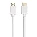 Cable Matters [Premium Certified] White HDMI Cable 6 ft (Premium HDMI Cable) with 4K HDR Support