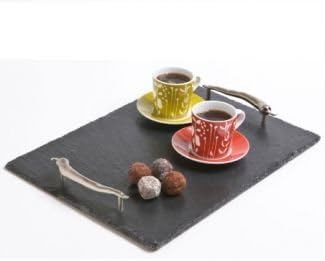 Slate Serving Tray with Chilli Handles - Medium by The Just Slate Company