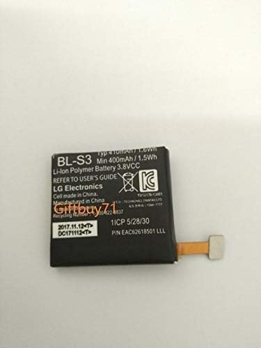 Queenswell Genuine Watch Battery for LG Series BL-S1 BL-S3 BL-S4 BL-S6 BL-S9LG BL-S3