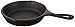 Lodge H5MS Heat Enhanced and Seasoned Cast Iron Mini Skillet, 5-Inch - Pack of 1, Black, 7.75