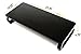 Executive Monitor Stand Riser & Computer Desk Laptop Organizer – for Home, Desktop, Screen, TV, Tablet, iMac Office Storage Table (Black)thumb 3