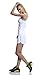 Women Casual Skirt Golf Running Skort with Underneath Shotrs White M