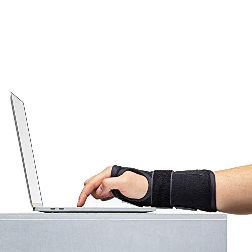 Carpal Tunnel Wrist Brace Support and Metal Splint Stabilizer [Single] Helps Relieve