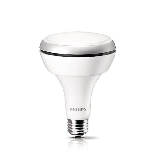 Philips 425306 8.5 Watt (65-Watt) BR30 Indoor Daylight (5000K) LED Flood Light Bulb, Dimmable image