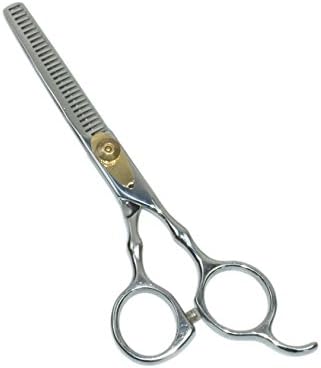 Naturebelle 6.5" Professional Barber Hair Scissors Teeth Thinning Cutting,Haircut Cutter Shears,Hair Texturizing Shears,Salon Hairstyle Cut