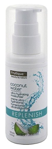 Frutique Coconut Water Replenish Moisturizer 3.4 Ounce (100ml) (3 Pack)