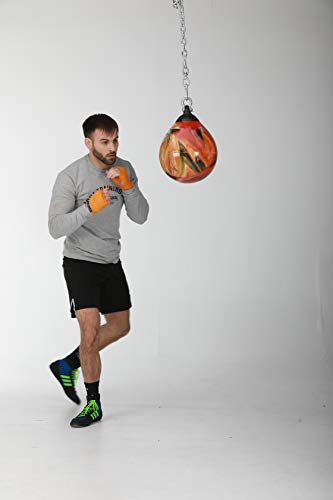 Aqua Training Bag Head Hunter 12 Inch, 35 Pound (Fireball Orange) - Thumbnail 2
