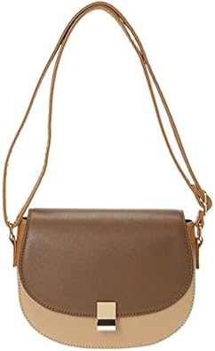 Amazon アースミュージック エコロジー 配色ショルダーバッグ ブラウン F Earth Music Ecology アースミュージックアンドエコロジー レディースバッグ 財布