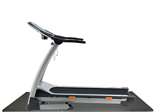 image for Resilia Heavy Duty Exercise Equipment Mat for Treadmill, Stationary Bi