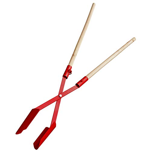Erdlochschaufel 15-32 cm Gr.2 Lochspaten Erdlochausheber Erdlochheber Handbagger Lochschaufel handlochschaufel mit 2 Stück Hartholzstiele – Bild 3